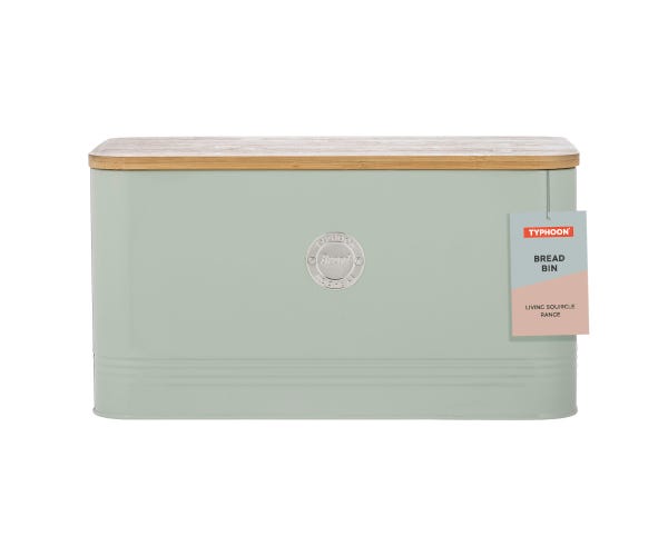Rayware Living Squircle Mint Bread Bin 9l