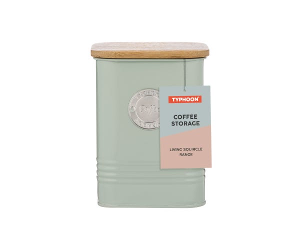 Rayware Living Squircle Mint Coffee Canister 1.3l