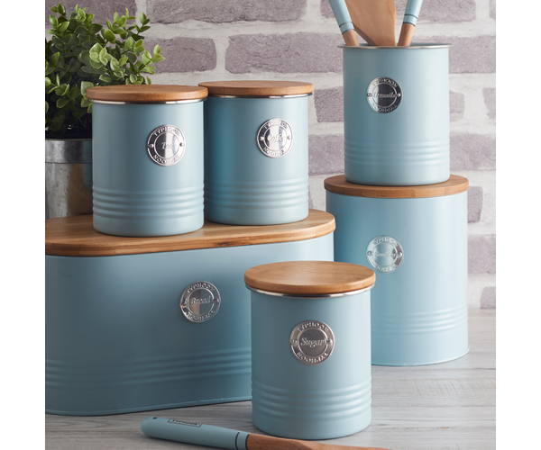 Rayware Living Sugar Canister Blue 1 Litre