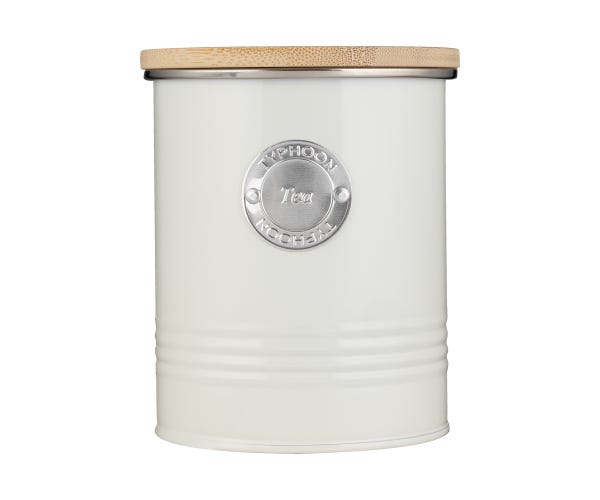 rayware Living Tea Canister Cream 1 Litre