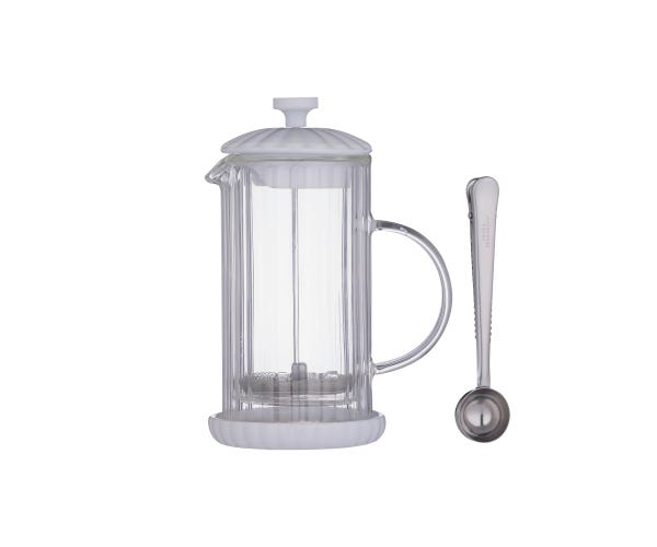 rayware Luxe Cafetiere/French Press White 350ml