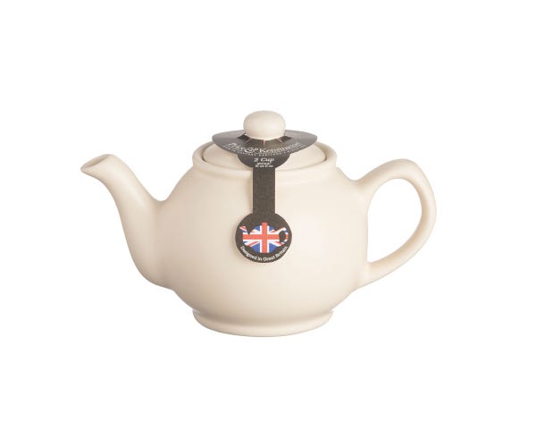 rayware Matt Cream 2cup Teapot