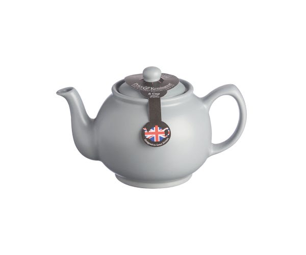 Rayware Matt Grey 6cup Teapot