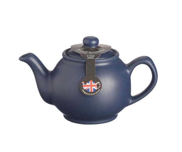 rayware Matt Navy Blue 2cup Teapot