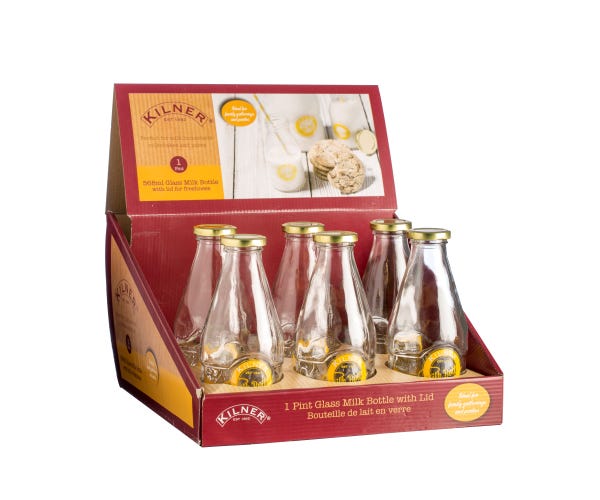 Rayware Milk Bottle 1 Pint 568ml