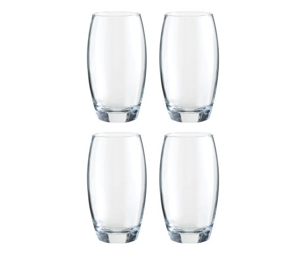 rayware Mode Set Of 4 Hiball Glasses 48cl