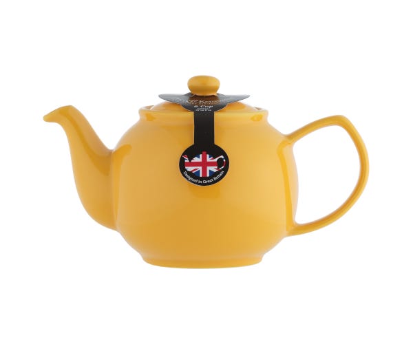 Rayware Mustard 6 Cup Teapot
