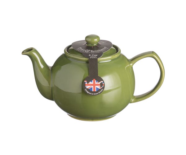 Rayware Olive Green 6cup Teapot