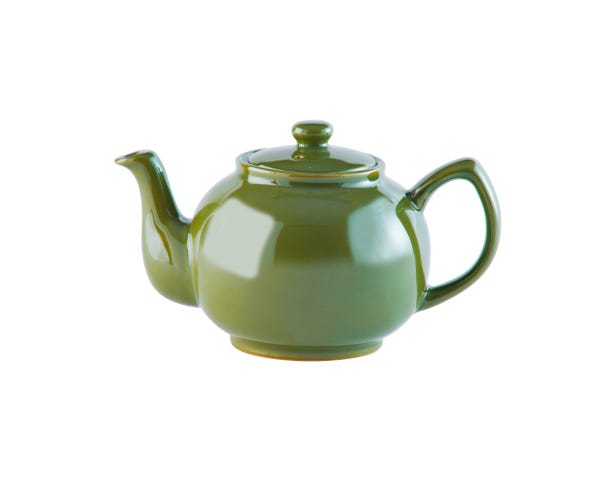 rayware Olive Green 6cup Teapot