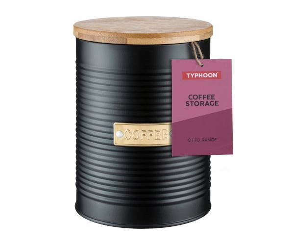 rayware Otto Black Coffee Storage