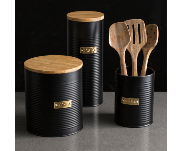 Rayware Otto Black Cookie Storage
