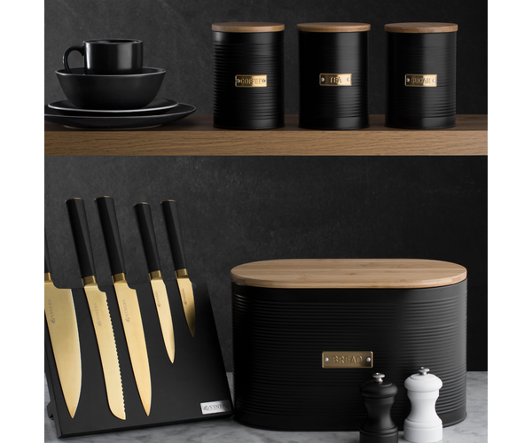 Rayware Otto Black Tea Storage