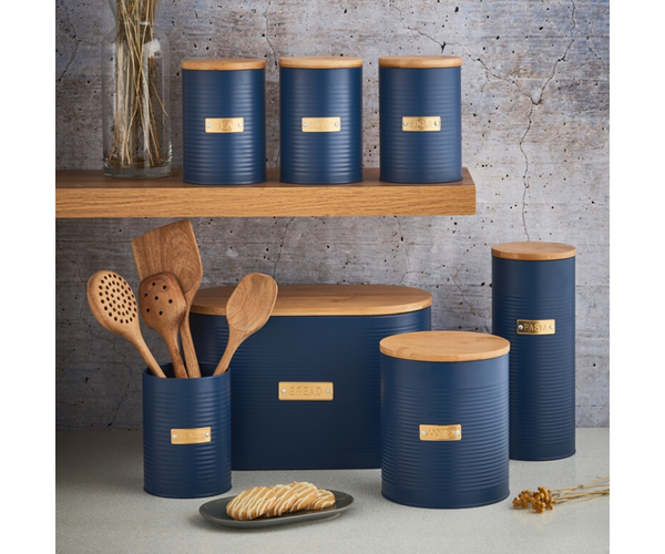 Rayware Otto Navy Bread Bin