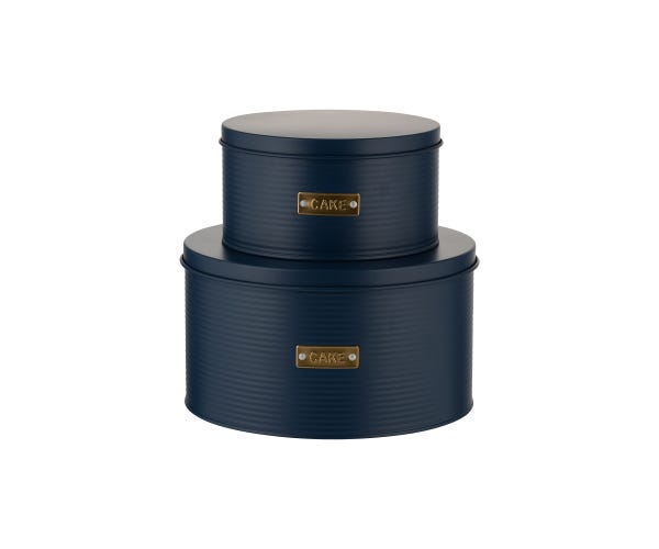 rayware Otto Navy Set 2 Cake Tins