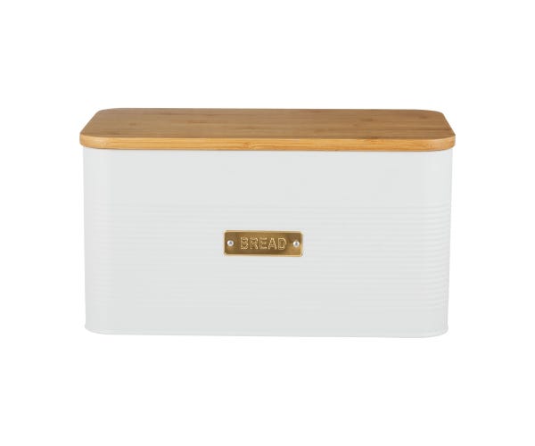 rayware Otto Square White Bread Storage
