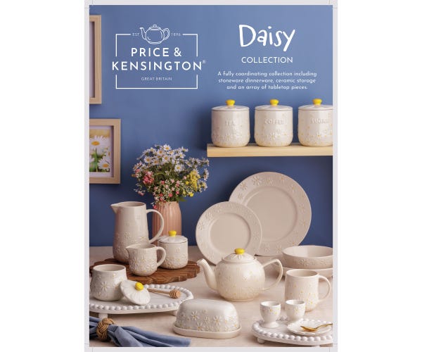 rayware P&K Daisy A4 Strut Card