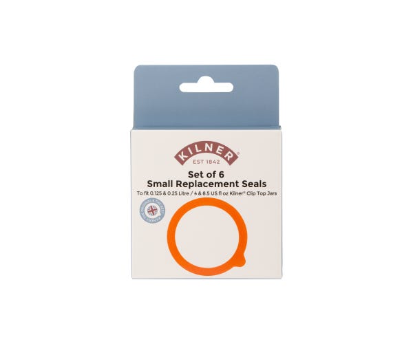 Rayware Pack Of 6 Rubber Seals 0.125 Litre