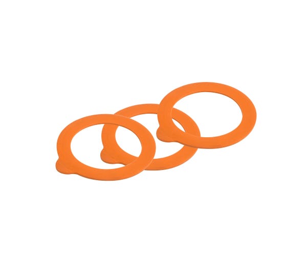 rayware Pack Of 6 Rubber Seals 0.35 - 2 Litres