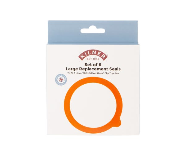 Rayware Pack Of 6 Rubber Seals 3 Litre
