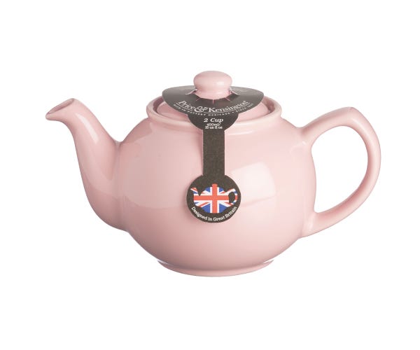 Rayware Pastel Pink 2cup Teapot