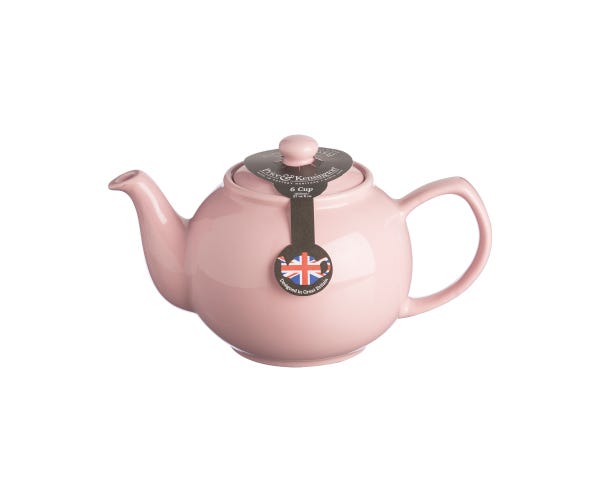 rayware Pastel Pink 6cup Teapot