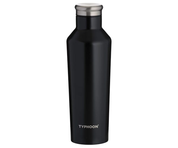 rayware Pure Black Double Wall Bottle 500ml