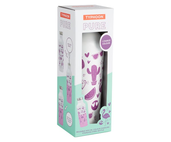 Rayware Pure Colour Change Emoji Bottle 800ml