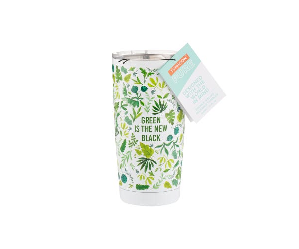 Rayware Pure Green New Black Tumbler 600ml