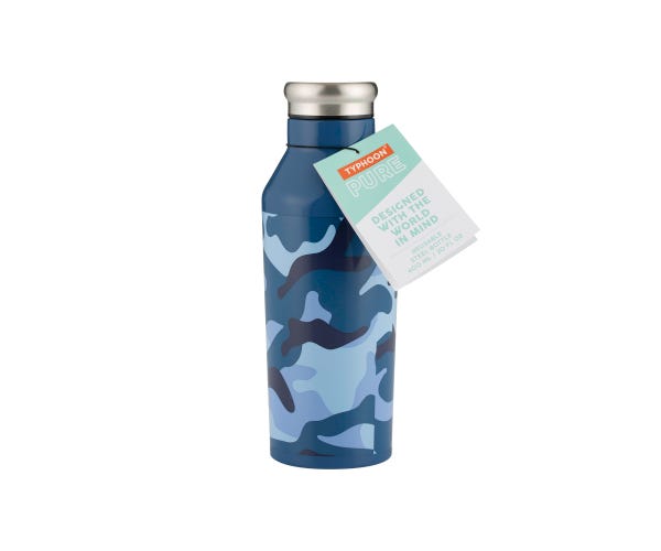 Rayware Pure Kids Camouflage Bottle 600ml