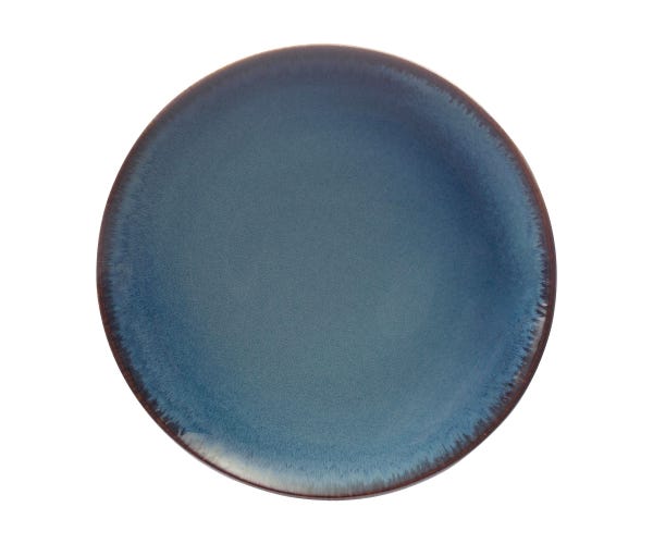 rayware Reactive Blue Dinner Plate