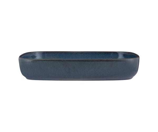 rayware Reactive Blue Rectangle Dish 31x21x6cm