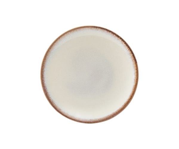 rayware Reactive Cream Side Plate
