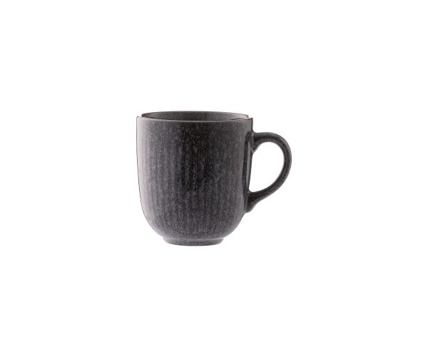 rayware Reactive Linear Black Mug 400ml