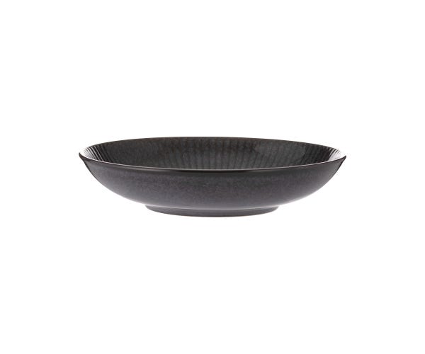 Rayware Reactive Linear Black Pasta Bowl 23cm