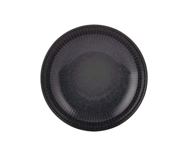 rayware Reactive Linear Black Pasta Bowl 23cm