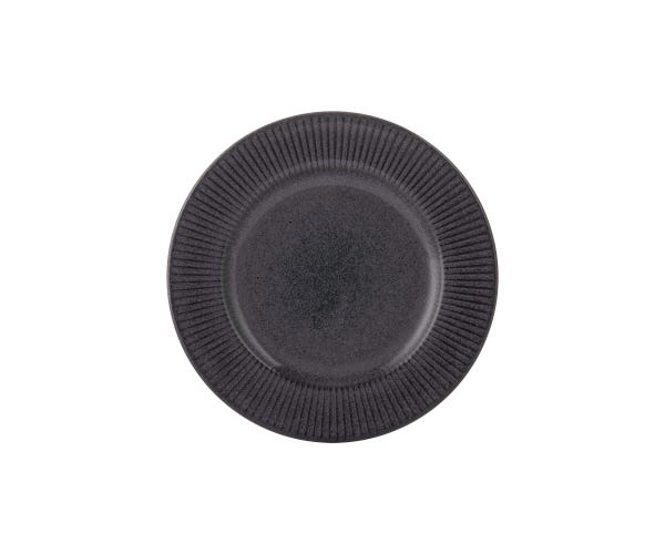 rayware Reactive Linear Black Side Plate 21cm