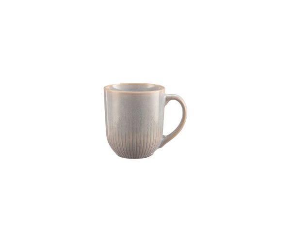 rayware Reactive Linear Grey Mug 400ml