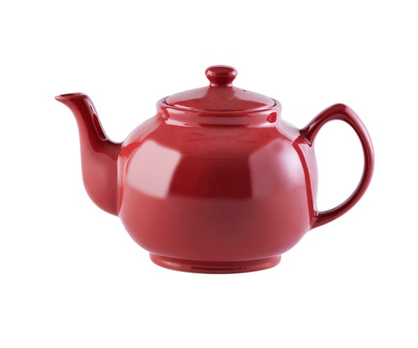 rayware Red 10 Cup Teapot