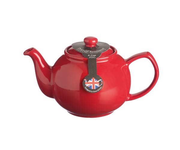Rayware Red 6cup Teapot