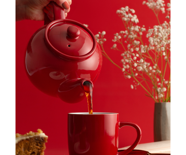 Rayware Red 6cup Teapot