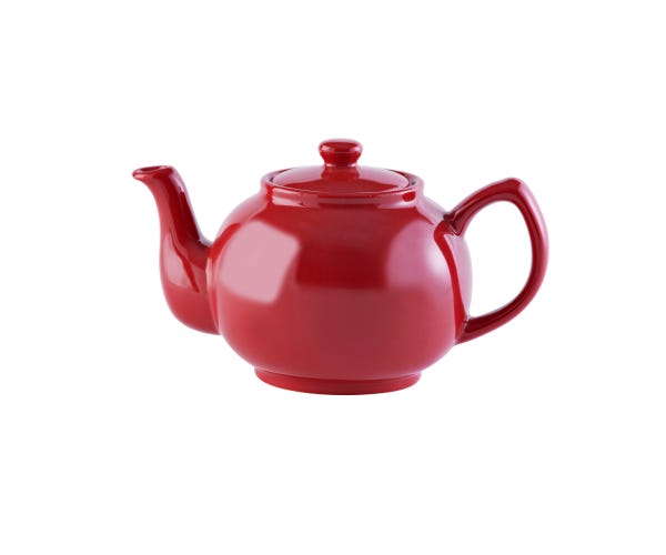 rayware Red 6cup Teapot