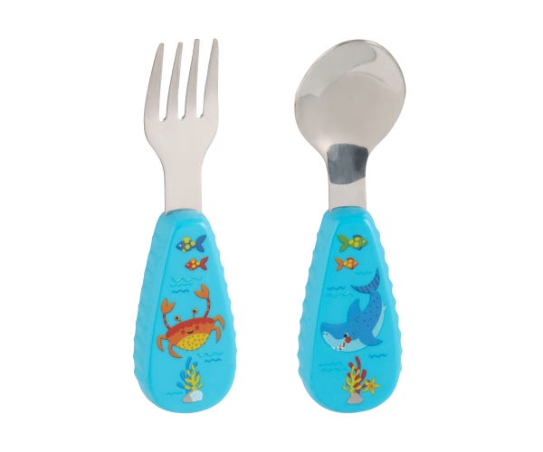 rayware Sea Life 2pc Kids Cutlery Set Giftbox