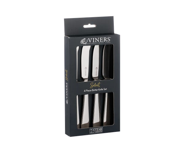 Rayware Select 18/0 4pce Butter Knives With Cdu