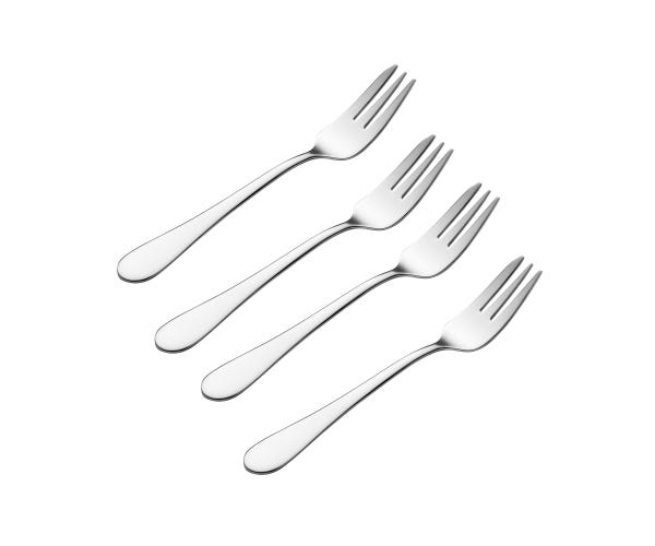 rayware Select 18/0 4pce Pastry Forks With Cdu