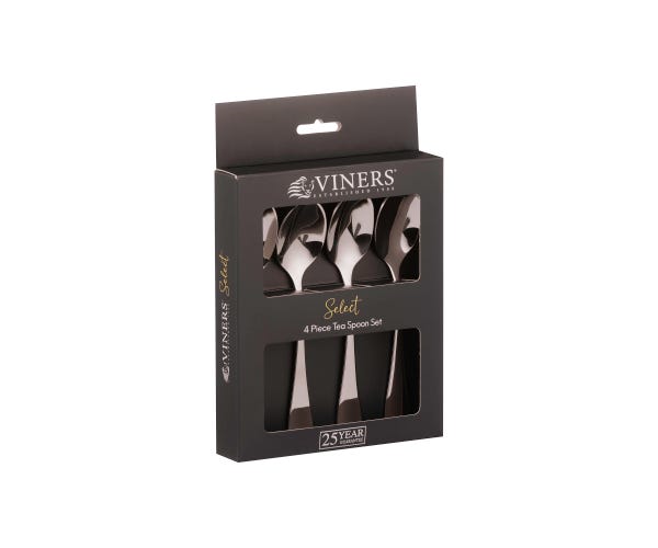 Rayware Select 18/0 4pce Tea Spoons With Cdu