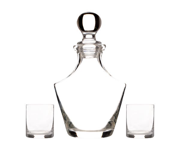rayware Selected 1lt Decanter And 2 37cl Mixer Set