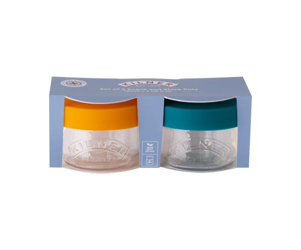 Rayware Set Of 2 Snack And Store Pots 125ml