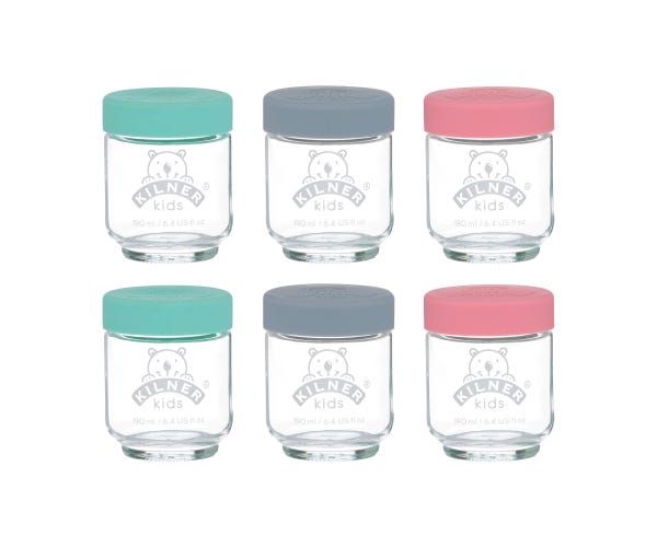 Rayware Set Of 6 Kids Jars 190ml