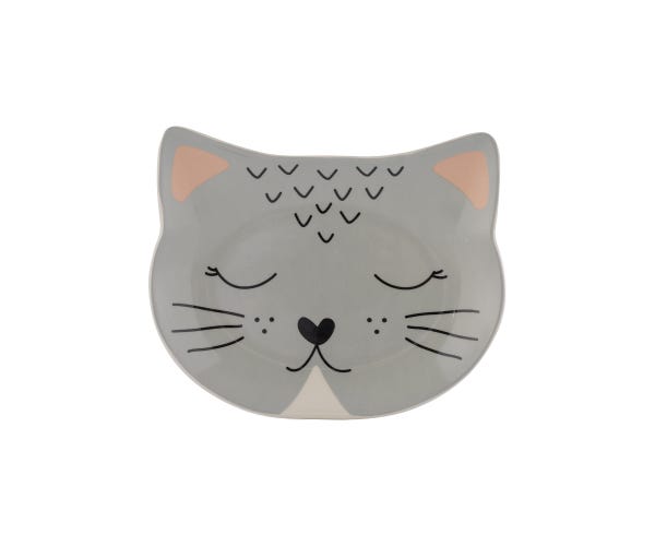 rayware Smokey Cat Bowl 16x13cm