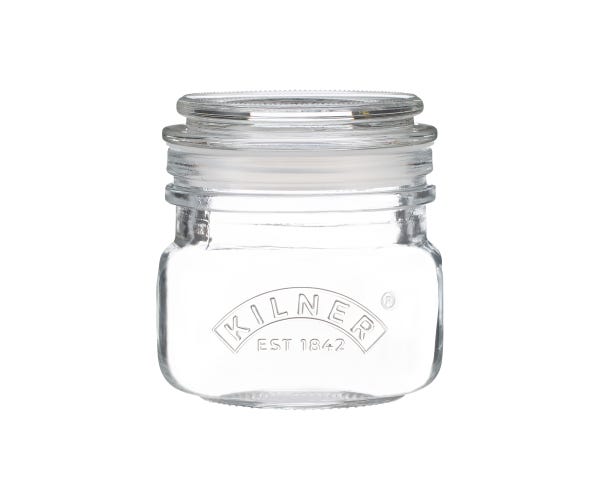 Rayware Square Push Top Jars Set Of 3 250ml